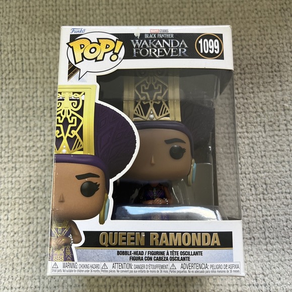 Funko Other - Funko Pop! Vinyl - Marvel - Queen Ramonda #1099 - Black Panther Wakanda  Forever